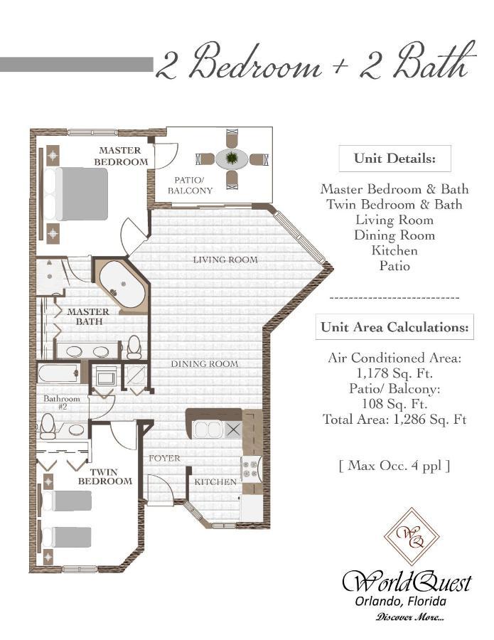 Quarto Familiar com 2 Quartos