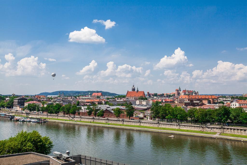Tweepersoonskamer met uitzicht op de Wisła