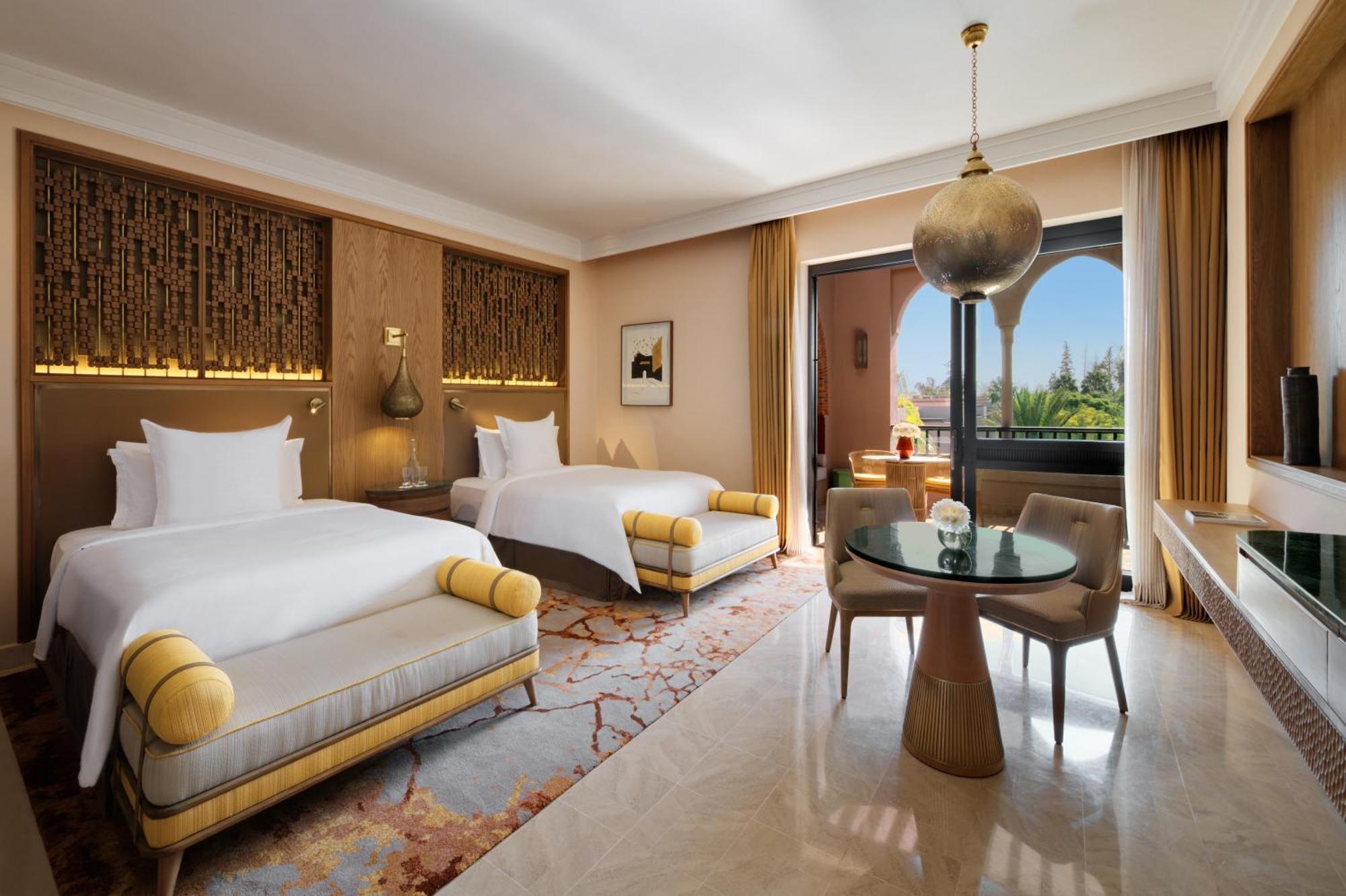 Premier Upper Garden View Terrace Room Two Twin Beds