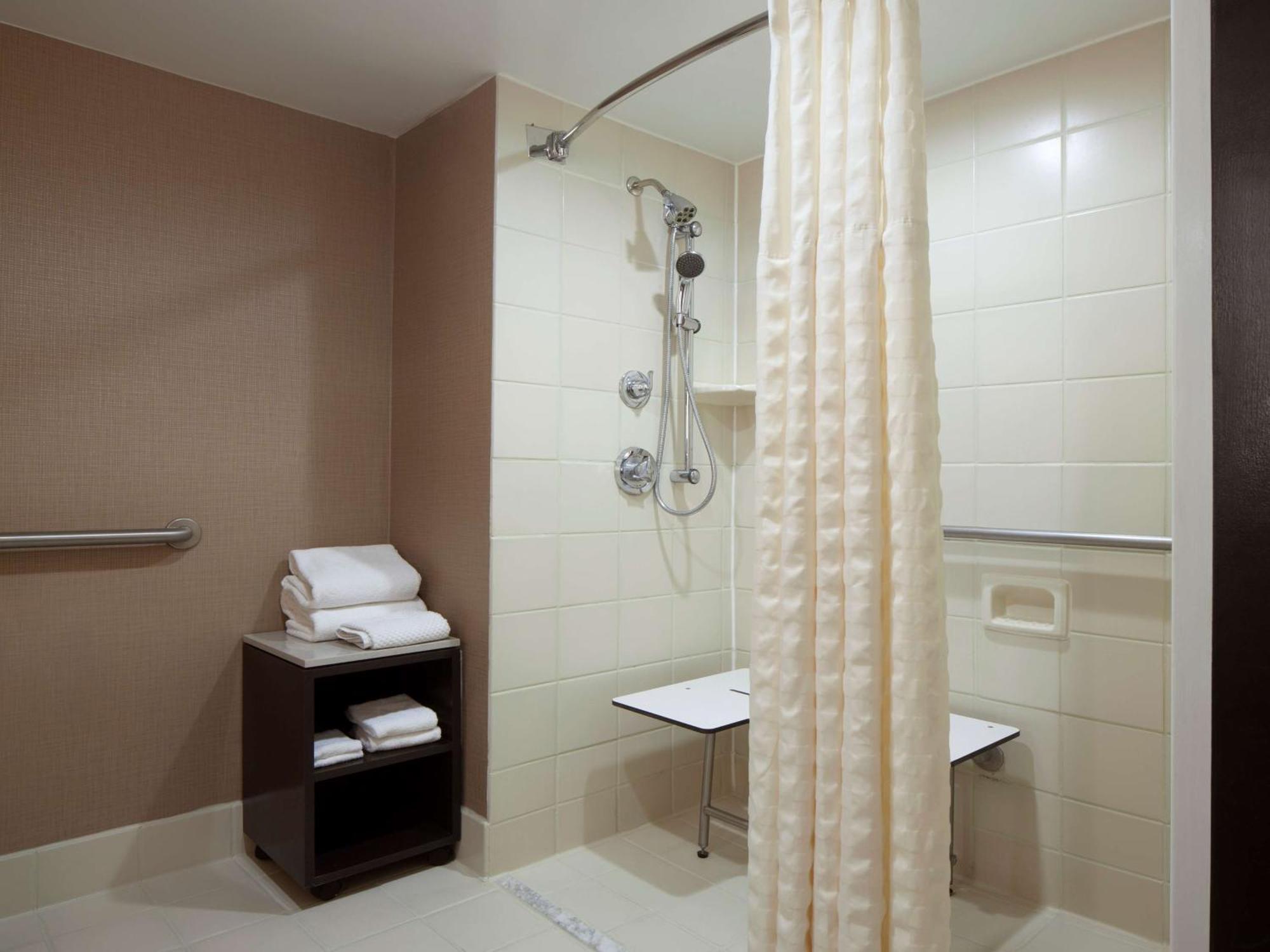 King Suite Roll Shower Mobility Access