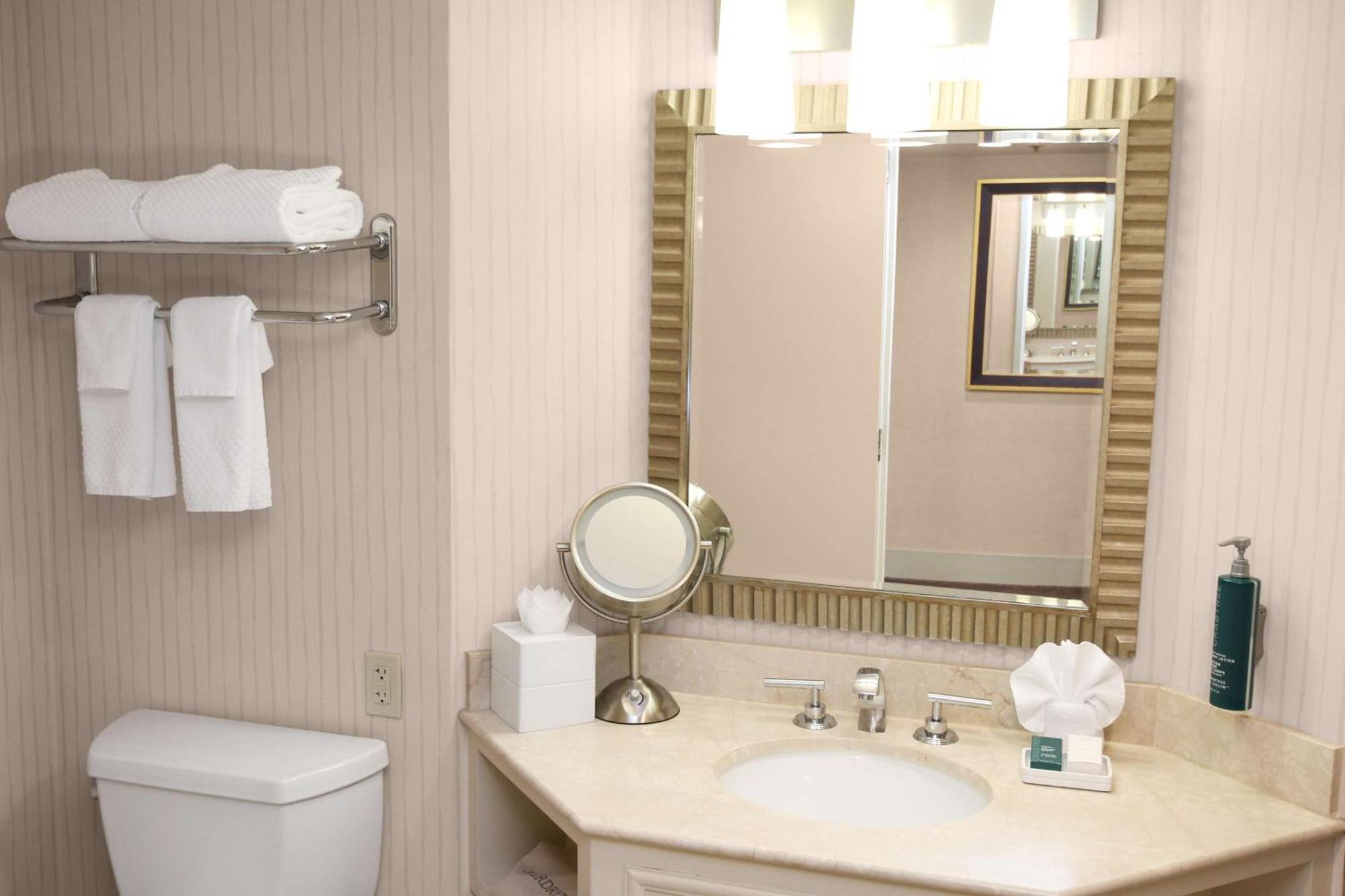 Quarto com Cama King-size e Chuveiro Acessível a Cadeirantes - Acessível para Hóspedes com Mobilidade Reduzida e Deficiência Auditiva
