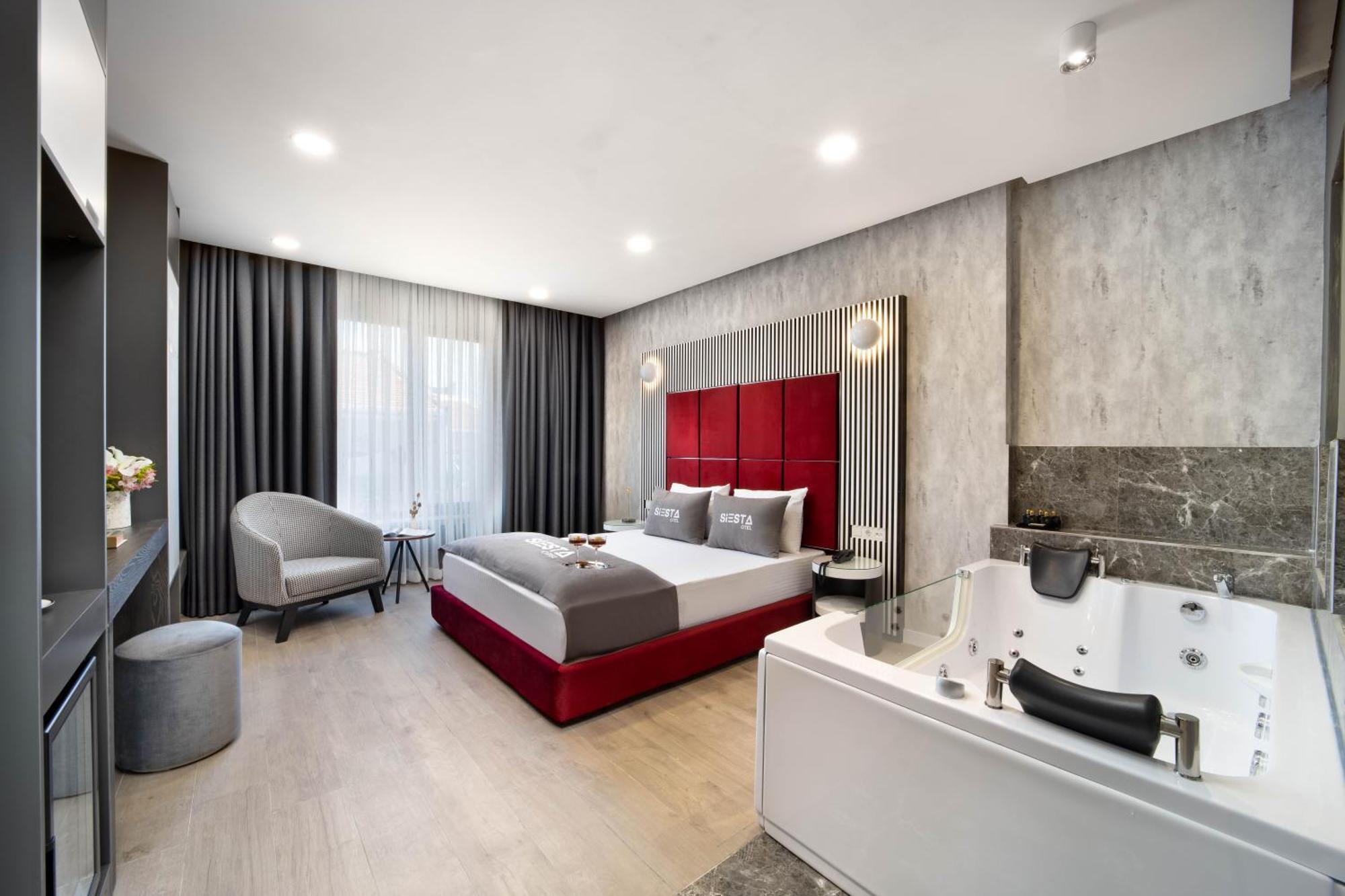 Quarto Duplo Deluxe com Banheira