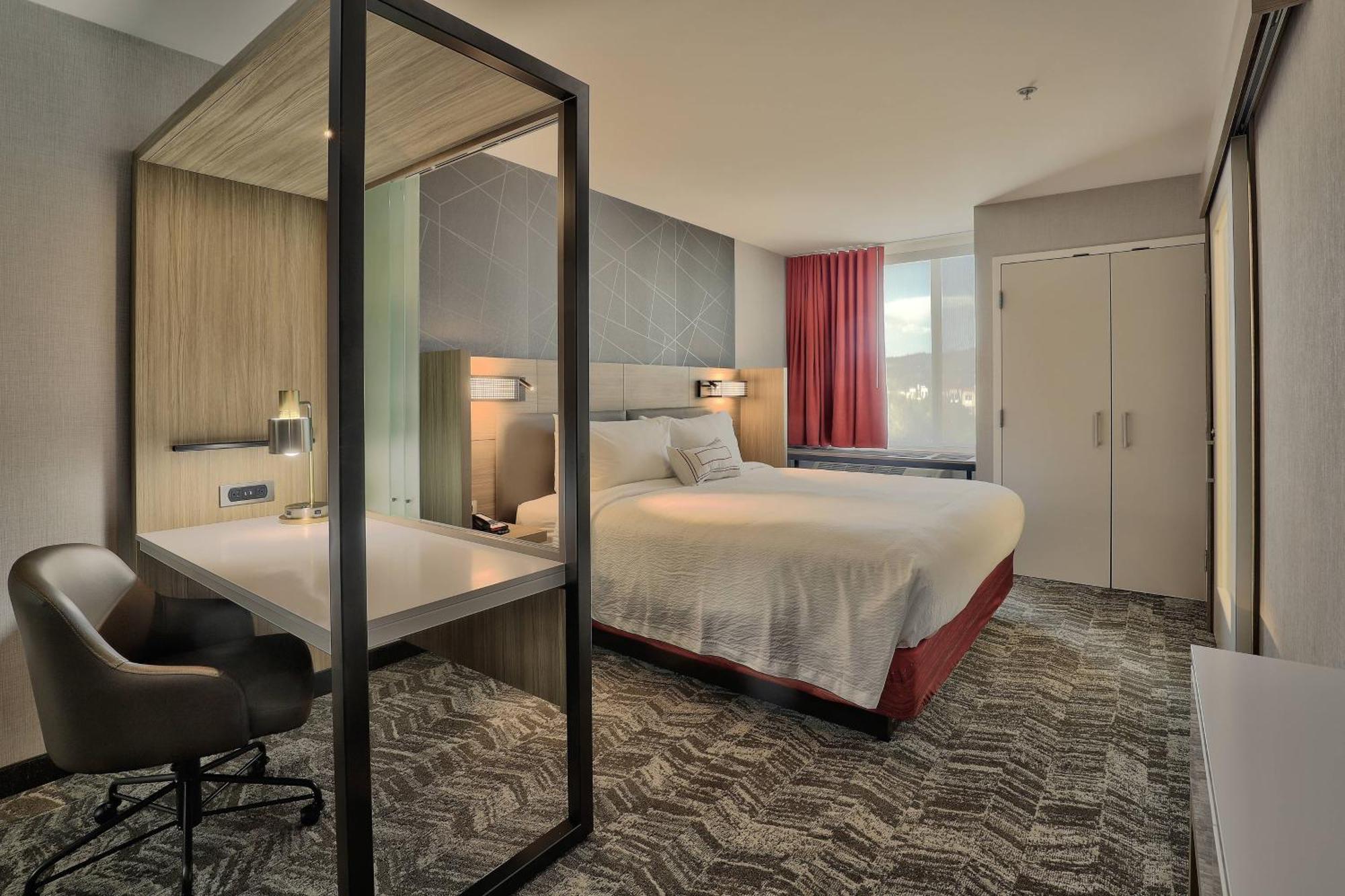 Suite, 1 King, Mountain view (Mobility Accessible w/ Roll-in Shower)