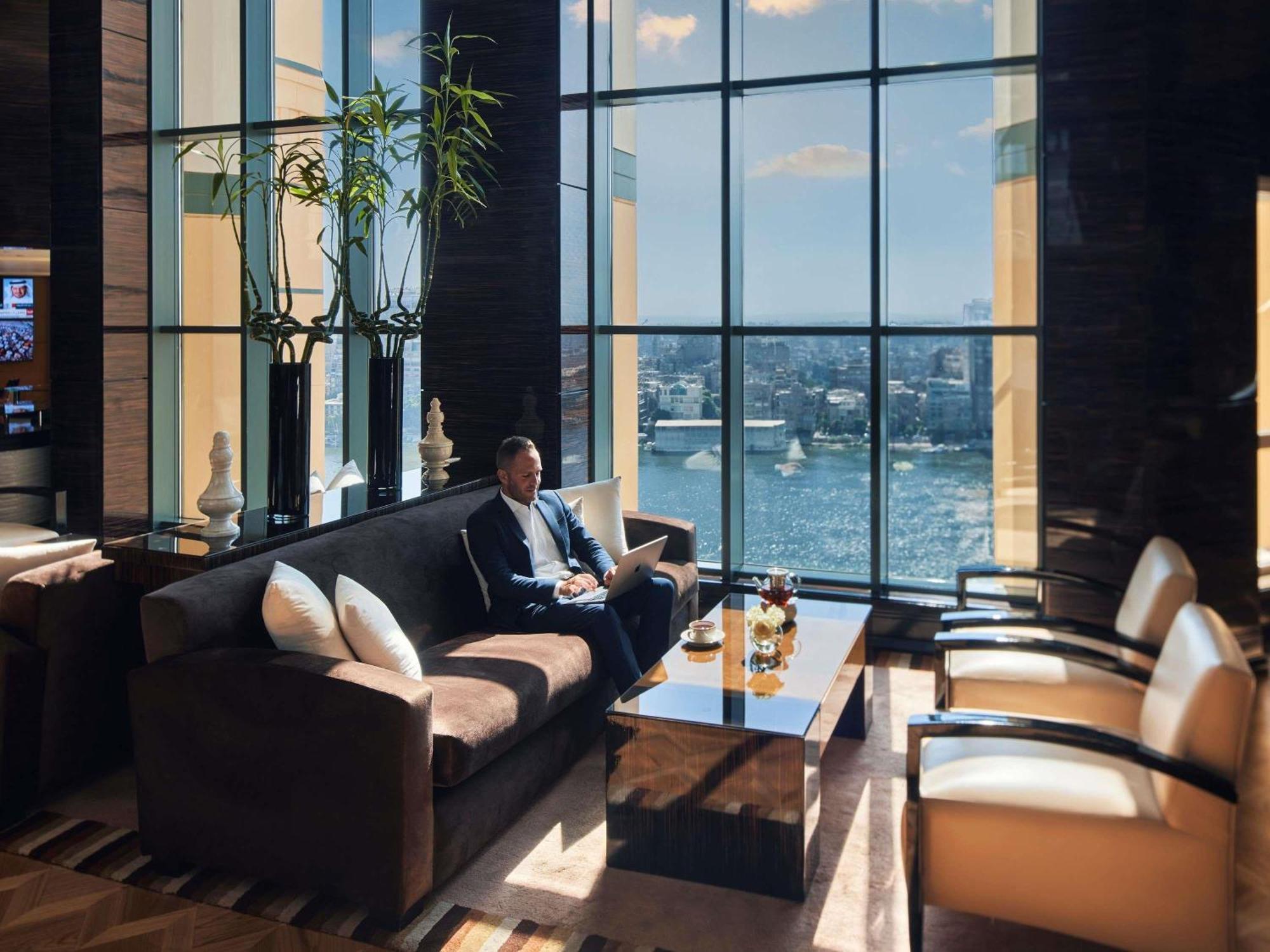 Fairmont Gold Room Partial Nile View Lounge access
