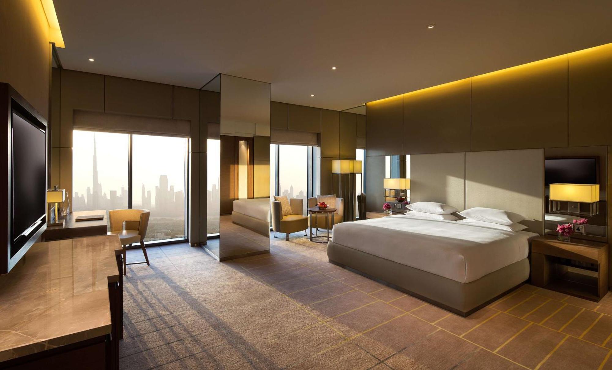 Deluxe King Room with Club access- 50% Discount on Grand Hyatt Water Park  & 20% Discount on Food & Beverage (Valid Till August 2026)