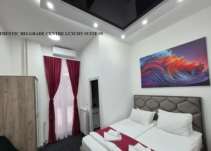 Authentic Belgrade Centre Suites With Patios In Courtyard For Smokers