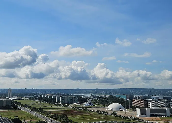 Flat SAINT MORITZ, Belíssimo, Aconchegante, Espaçoso, Região Central de Brasilia, Executivo ou Família